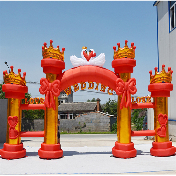 哈尔滨节日大型充气拱门